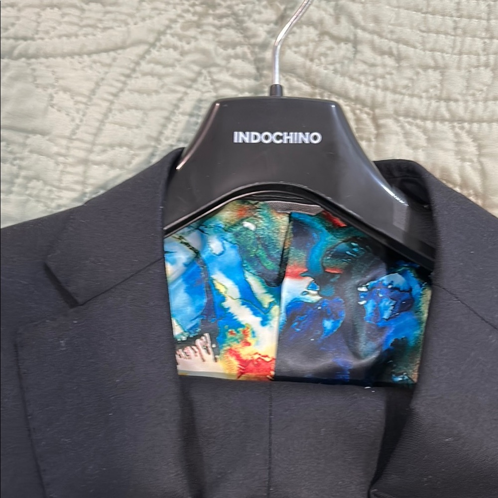 Luxury silk suit- custom made